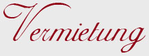 Vermietung